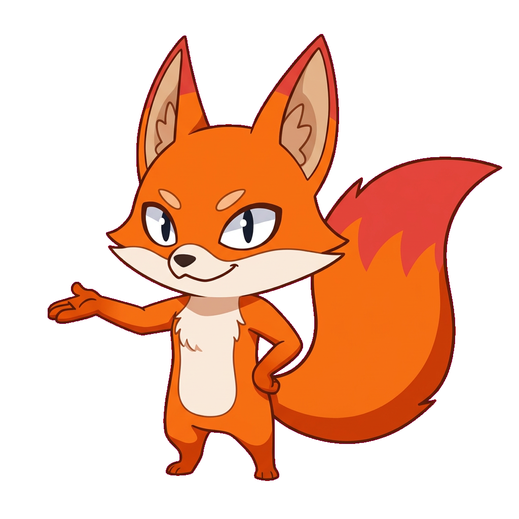 Tomo, the curious fox